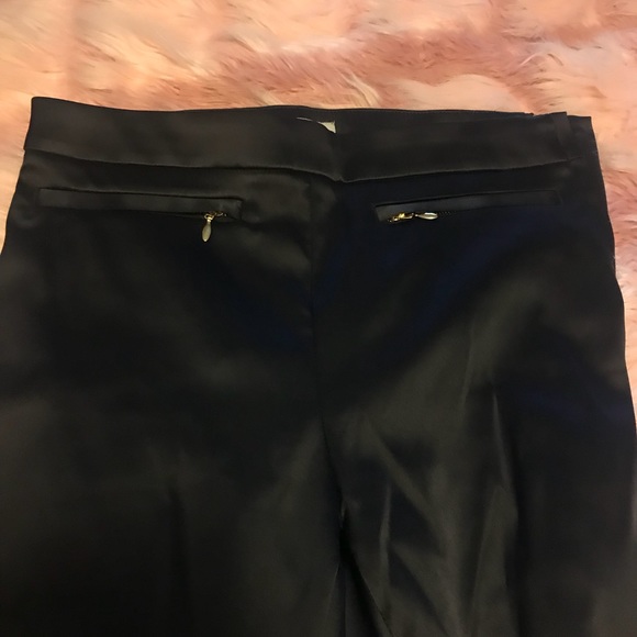 Silky DARK navy skinny pants - Picture 2 of 2